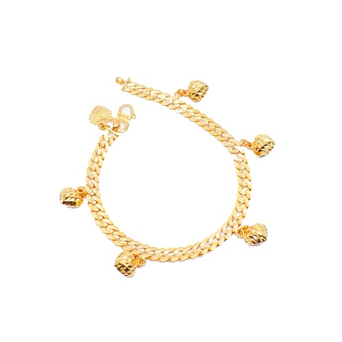 Dunhill heart dangling bracelet
