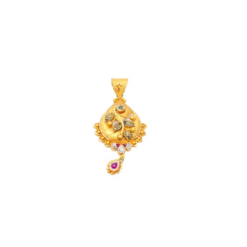 Antique gold pendant